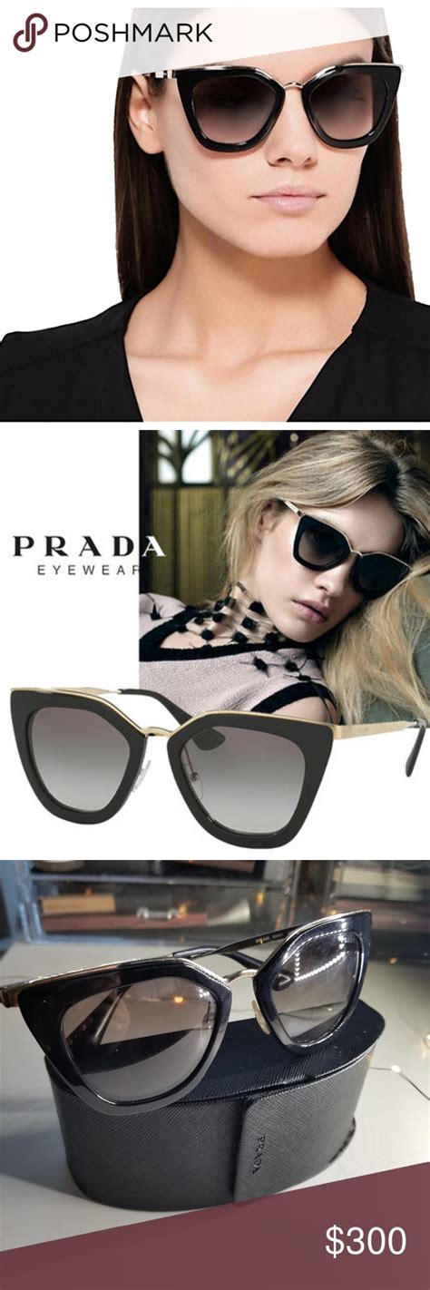 prada pr53ss sunglasses|Prada PR53SS CATWALK Cateye Sunglasses For Women.